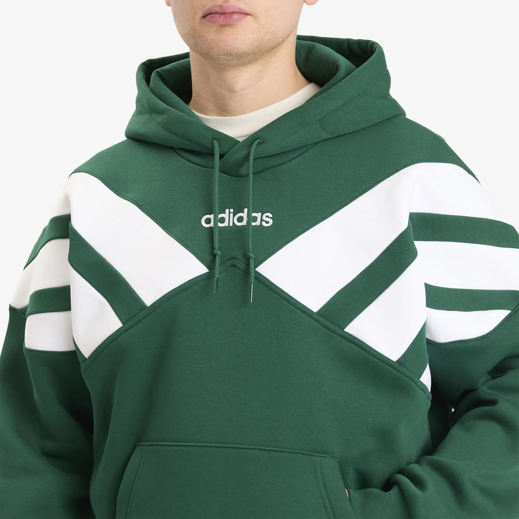 Adidas Originals Men's Hooded Sweatshirt Collegiate Green